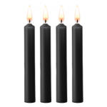 Ouch! Teasing Wax Candles Parafin 4-pack Black