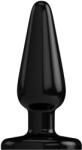 Plug & Play Butt Plug Basic 4 Inch Black