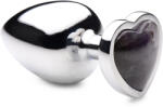 Booty Sparks Gemstones Amethyst Heart Anal Plug Large