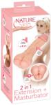 Nature Skin 2 in 1 Extension + Masturbator