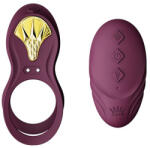 ZALO Bayek Cockring Vibrator with Remote Control Purple