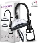 LateToBed Bumper Manual Vacuum Vagina Pump with 2 Cups
