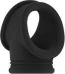 Sono No. 48 Cockring with Ball Strap Black