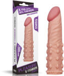 Lovetoy Pleasure X Tender Penis Sleeve LV1054 Add 2" Flesh