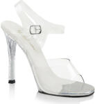 Pleaser USA Pleaser Gala-08MG Clr/Clr 36