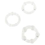 Scala Stay Hard Cock Rings - Set Cock Rings Transparent 3 Pcs