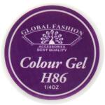 Global Fashion Gel color unghii, vopsea de arta, seria Noble Purple, Global Fashion, 5gr, H86