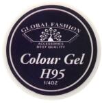 Global Fashion Gel color unghii, vopsea de arta, Noble Purple, Global Fashion, 5gr, H95