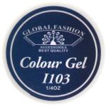 Global Fashion Gel color unghii, vopsea de arta, Royal Blue, Global Fashion, I103, 5gr