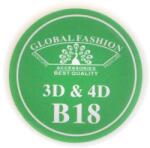 Global Fashion Gel UV 4D plastilina, gel plastart, Global Fashion, B18, 7g, verde deschis - esteto