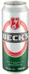 Beck's minőségi világos sör 5% 0, 5 l - bevasarlas