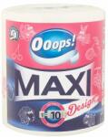 Ooops! Maxi Design háztartási papírtörlő 2 rétegű 1 tekercs