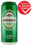 Tesco Rastinger világos sör 4% 500 ml
