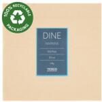 Tesco Dine szalvéta barna 1 rétegű 30 cm x 30 cm 100 db