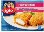 Iglo Fish'n'Rösti gyorsfagyasztott halfilé ropogós burgonyás tésztában 5 db 250 g