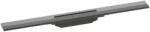 Hansgrohe RainDrain Flex zuhanylefolyó színkészlet 70 cm, formára vágható, szálcsiszolt fekete króm (56043340) (56043340)