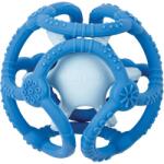NATTOU Teether Silicone Ball 2 in 1 jucărie pentru dentiție Blue 4 m+ 2 buc