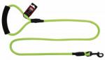 PET NOVA Lesa caine, verde cu maner 120 cm / 1 cm