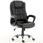 GreenSite Forgó irodai szék, Idol, műbőr, 50x119x52 cm, fekete színben