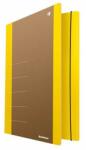 DONAU "Life" Dosar A4 din carton de culoare galben neon cu cauciuc (2060001FSC-11)