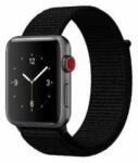 Apple Mybandz Apple Watch 38/40mm Apple Watch banda de ceas din material textil negru (APW381395) (APW381395)