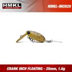 HMKL Vobler HMKL Inch Crank MR 2.5cm, 1.6g, culoare Wasabi (INCH25MR-W)