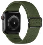 Apple Mybandz Apple Watch 42/44/45mm curea elastică reglabilă kaki (APW423003) (APW423003)