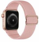Apple Mybandz Apple Watch S1/2/3/4/4/5/6/7 Apple Watch S1/2/3/4/5/6/7 curea flexibilă din material textil 38/40/41mm - Pulbere (APW383000)