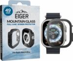 Eiger Mountain Apple Watch Ultra Tok + kijelzővédő - Fekete (49mm) (EGSP00897)