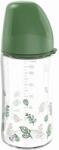 Nip Бебешко шише за момче NIP Green - Cherry, Flow M, 240 ml (4000821351189) - ozone