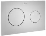 ROCA Clapeta cu dubla actionare, pentru rezervor incastrat, crom mat, Roca PL10 Dual 890089002 890089002 (890089002)
