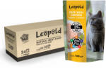 Leopold Leopold húspástétom csirkehússal macskáknak 24x100g