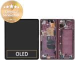 Samsung Galaxy Z Fold 4 F936B - Ecran LCD + Sticlă Tactilă + Ramă (Burgundy) - GH82-29461D, GH82-29462D Genuine Service Pack, Burgundy