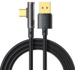 Mcdodo CA-3380 USB to USB-C Prism 90 degree cable, 6A, 1.2m (black) (28834) - 24mag