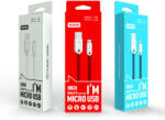 Mcdodo Cablu Gorgeous MicroUSB White (1m, 2.4A max)-T. Verde 0.1 lei/buc (CA-0430) - 24mag