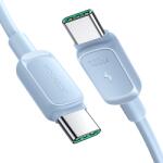 JOYROOM USB C - USB C Cable 100W 1.2m Joyroom S-CC100A14 - Blue (6956116748432)