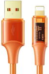 Mcdodo Cablu Amber Series Fast Charging Lightning, 1.2m Orange-T. Verde 0.1 lei/ buc (CA-2081) - 24mag