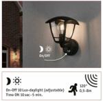 Paulmann 94647 Outdoor Wall Luminaire kültéri fali lámpa, fekete, E27 foglalat, IP44 (94647)