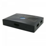 APPROX KVM Switch - 2 portos, 4K/30fps, 2 db HDMI port, 1 db USB2.0 (APPKVHDMI2P) - copycentral