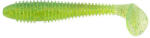 Keitech Swing Impact FAT 4, 3" / #424 Lime/Chartreuse gumihal
