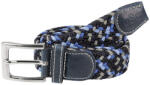 USG Casual gyermek fonott öv, sötétkék/szürke/kék, 80 cm (USG11150008-582-080)