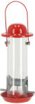 Esschert Design Felakasztható önadagolós madáretető, 24, 5 cm, piros (TR044-P)