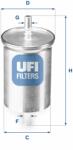 UFI filtru combustibil UFI 31.923. 00