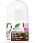 Dr. Organic Deodorant Roll On cu Ulei de Cocos pentru Piele Uscata si Sensibila 50ml