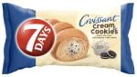 7DAYS Cream & Cookies croissant vanília ízű krémmel 60 g