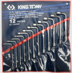 KING TONY 12 részes L-kulcs készlet 6*/6* 1842MR (1842MR)