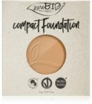 puroBIO Cosmetics Compact Foundation компактна пудра и фон дьо тен резервен пълнител SPF 10 цвят 03 9 гр