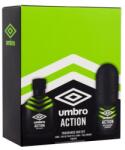 Umbro Action most: EDT 30 ml + izzadásgátló 50 ml férfiaknak