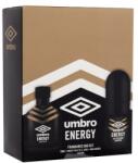 Umbro Energy most: EDT 30 ml + izzadásgátló 50 ml férfiaknak