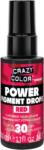 Crazy Color Power Pigment Drops Red 30 ml (Színpigment cseppek)